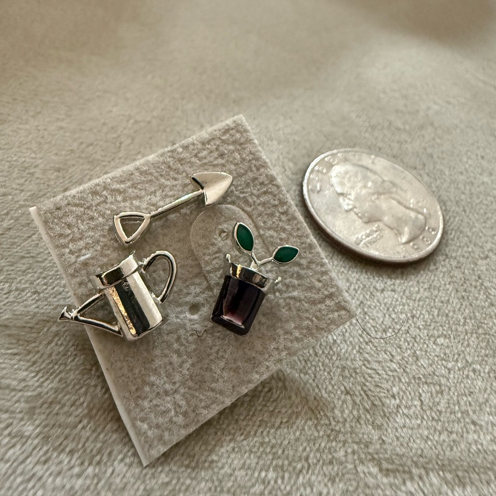 Anthropologie sample earrings set of 3 New